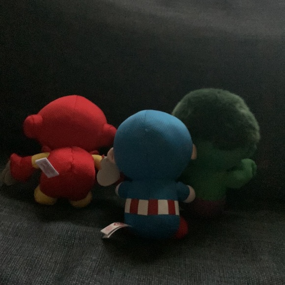 NWT TY Marvel Plush Dolls: Hulk, Iron Man and Captain America - Picture 6 of 6
